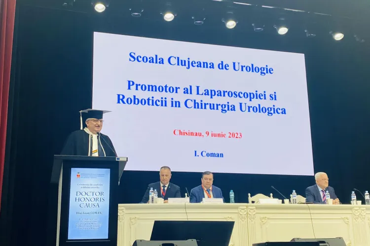 Profesorul clujean Ioan Coman, între primii chirurgi ai lumii, omagiat cum se cuvine! Ar putea intra în cartea recordurilor, cu peste 50 de mii de operații