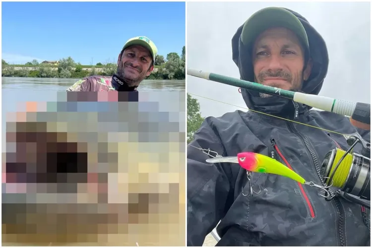 Un pescar italian a reușit să prindă o „fiară” de peste 2,8 m lungime. Cum arată cel mai mare somn prins vreodată? - VIDEO și FOTO