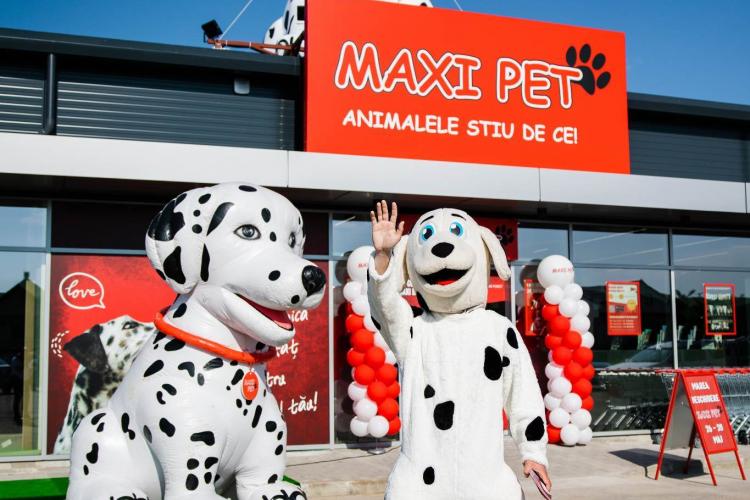 Maxi surprize la deschiderea Maxi Pet Cluj - Napoca! În 16-18 iunie, ai 15% reducere la toate produsele