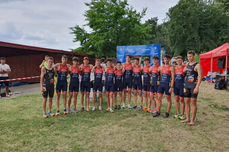Juniorii români au plecat de la Cupa Europeană de Triatlon 2023 direct la Evaluarea Națională