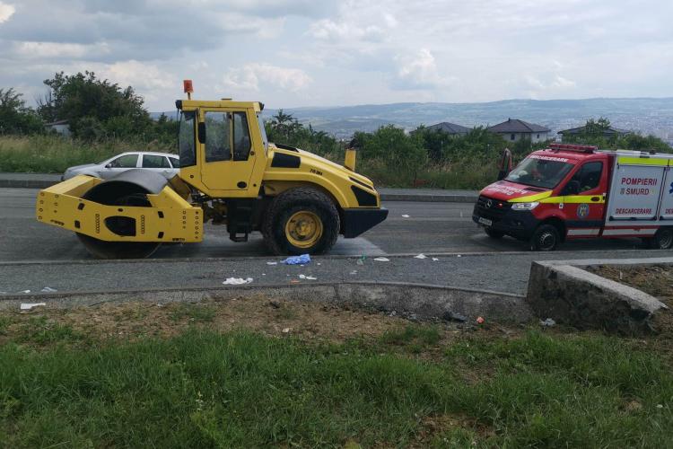 Ultima oră! Bărbat găsit fără semne vitale într-un utilaj, pe strada Fânațelor din Cluj-Napoca