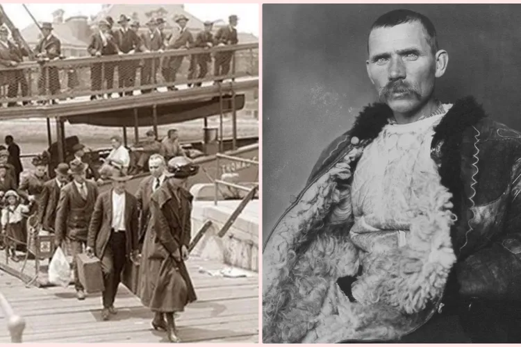 Fotografie uimitoare cu un cioban din Ardeal, care a ajuns în SUA în 1906: ”Oare ce s-a întâmplat cu acest tip în Lumea Nouă” - FOTO