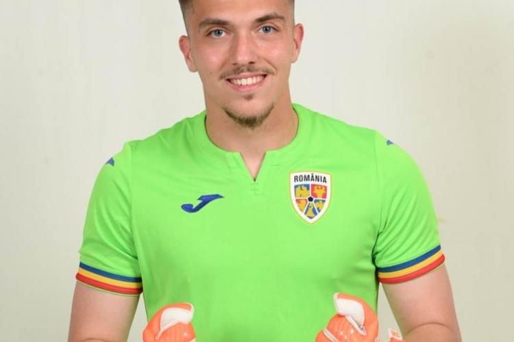 Andrei Gorcea, în lotul României pentru EURO 2023. Ce mesaj a transmis portarul Universității Cluj