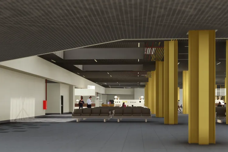 Aeroportul Cluj va extinde Terminalul de plecări pe latura de Nord. Cum vor arăta spațiile - FOTO