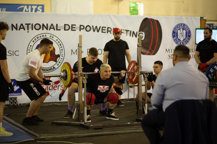 Clujul a luat 60 de medalii la Campionatele Naționale de Powerlifting Clasic 2023 - FOTO