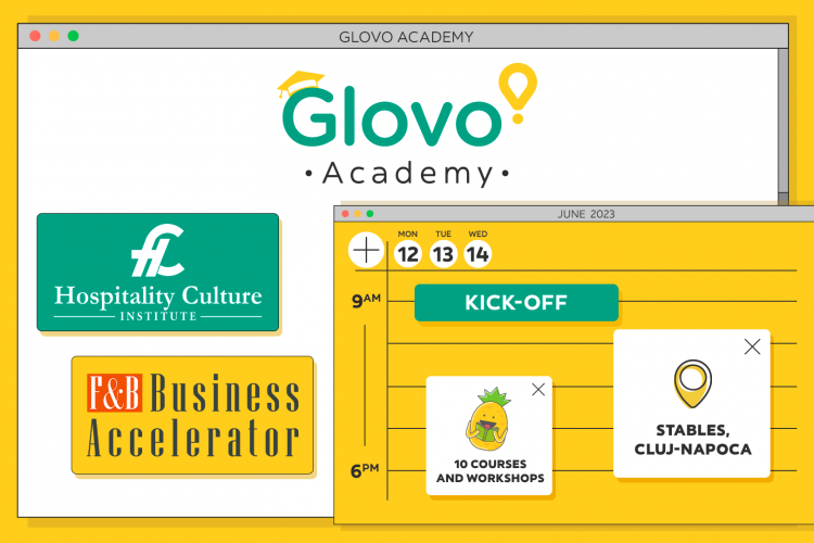 Glovo lansează proiectul Glovo Academy, o serie de cursuri dedicată micilor afaceri transilvănene din domeniul restaurantelor
