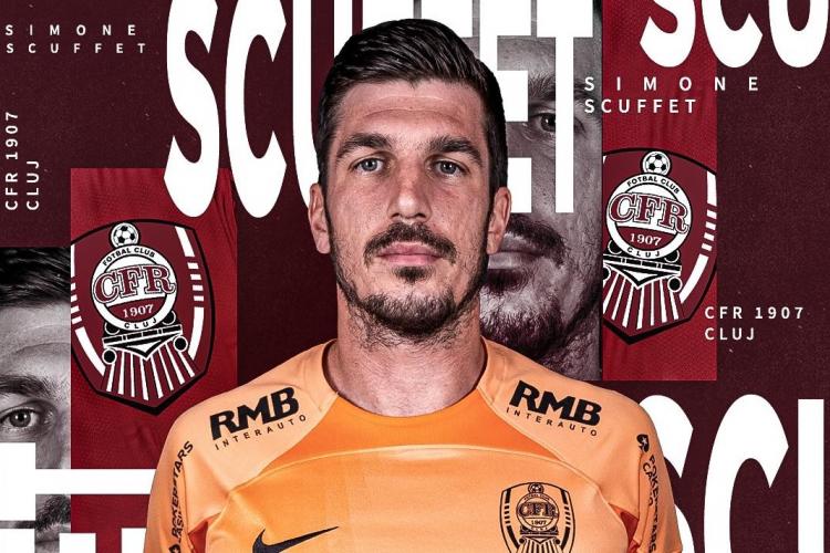 Simone Scuffet pleacă de la CFR Cluj! Portarul „feroviarilor” va semna cu o echipă din Italia