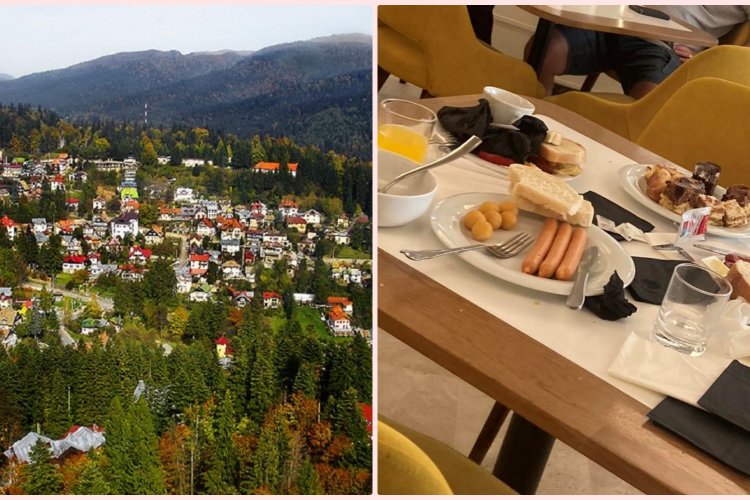Turiștii români, criticați la un hotel de lux din Sinaia: ”De ce să se arunce atâta mâncare? De ce nu va puneți în farfurie puțin?”