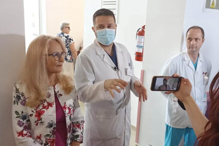 Secție nouă pentru pacienți septici la Clinica de Ortopedie, din Cluj-Napoca - FOTO
