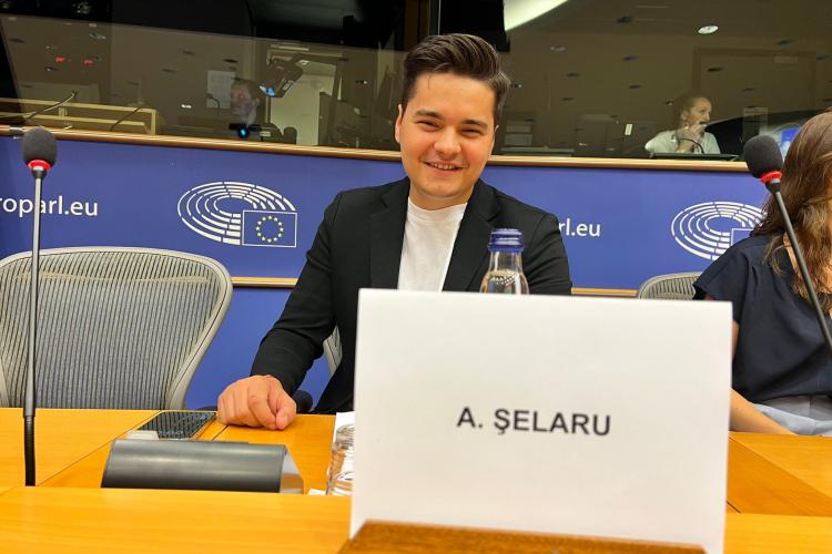 Idolul adolescenților, Selly, a vorbit în Parlamentul European despre sănătatea mintală a tinerilor