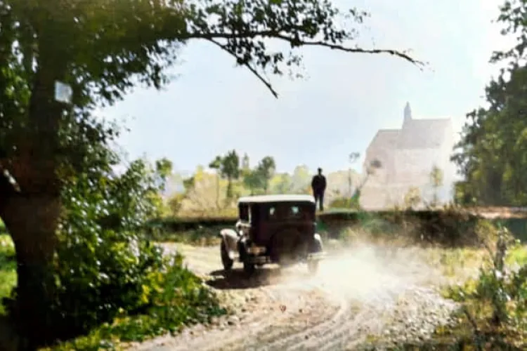 Fotografii SUPERBE cu Mănășturul din veacul trecut! Biserica de la Calvaria era pilonul principal al satului Mănăștur - FOTO