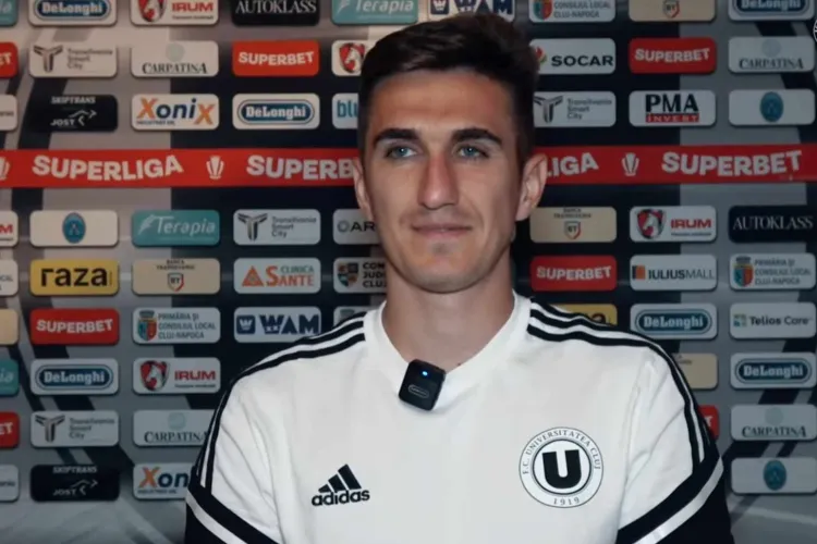 Bogdan Vătăjelu a negociat cu FCSB, dar a semnat cu ”U” Cluj: „Nu am niciun regret, abia aștept să începem campionatul”