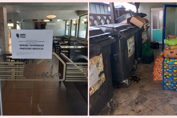 Protecția Consumatorilor a închis Casa Engels Cluj: Insecte în blocul alimentar / Practici comerciale înșelătoare - FOTO