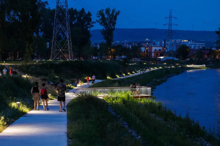 Parcul Armătura din cartierul Iris a fost deschis luni pentru public. Cum arată după finalizarea lucrărilor - FOTO