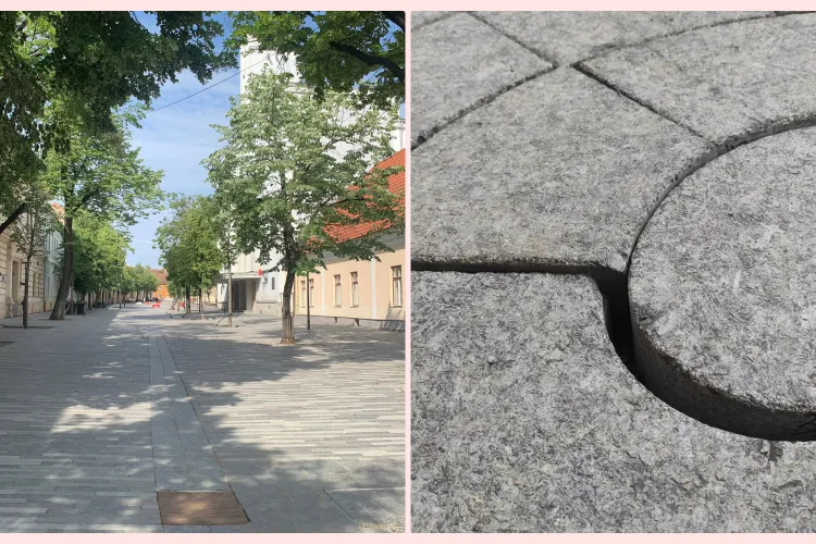 Proiectul lui Boc, de ”betonare” a străzii Kogălniceanu, comparat cu un peron de gară: Te zgârie pe ochi - FOTO