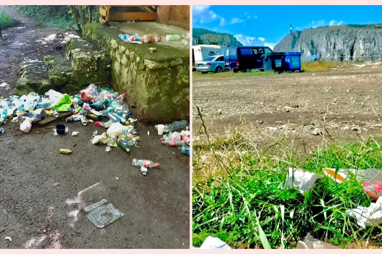 Priveliști fantastice în Cheile Turzii, dar turiști necivilizați. Ce e de făcut? - FOTO