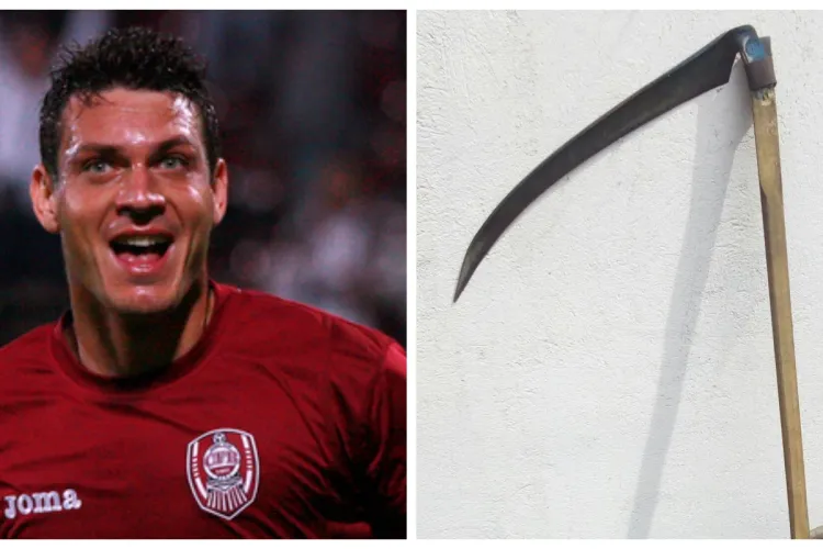 Cum a cosit, la Mărișel, fostul fotbalist Ionuț Rada: ”Strici iarba omului” / ”Ce repede crește iarba în urma ta!?” - VIDEO