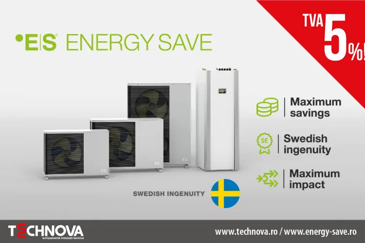De ce să optezi pentru o pompă de căldură aer-apă Energy Save în locul sistemelor tradiționale de încălzire?