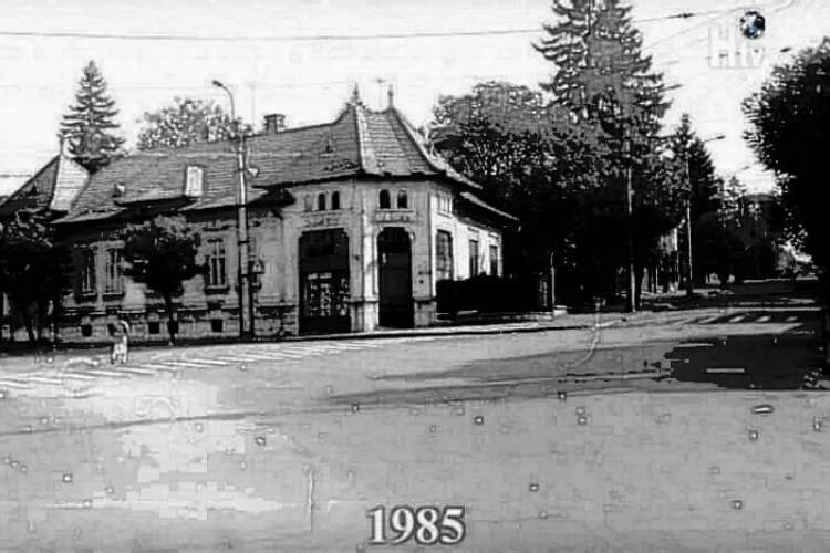 Amintiri fantastice din Piața Cipariu, cu clădirea lăptăriei dinainte de 1985. Apoi au început construcția blocurilor - FOTO
