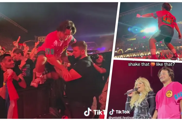 VIDEO - Momente incredibile la Untold! Bebe Rexha a invitat pe scenă un tânăr din Timișoara, care a dansat ca un superstar