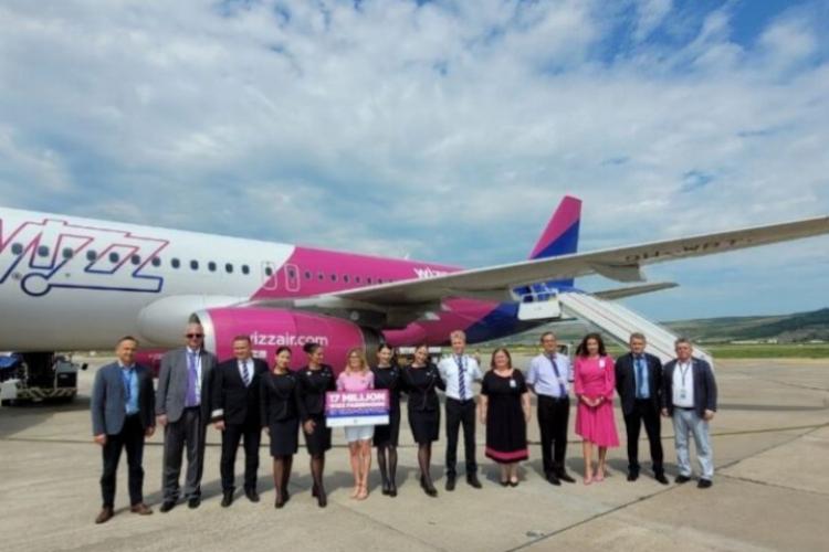 Wizz Air a aniversat 17 milioane de pasageri pe Aeroportul din Cluj