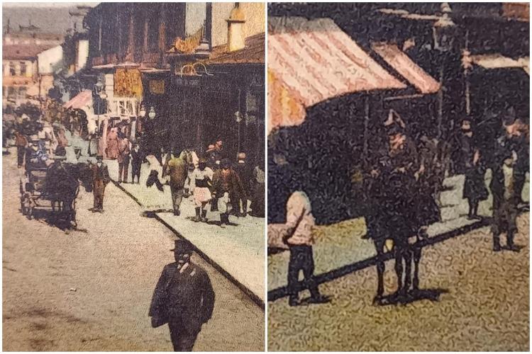 Fotografie de INSTAGRAM din Clujul de acum 120 de ani! Un băiat care vindea ziare pe Regele Ferdinand a fost prins în acțiune - FOTO în articol
