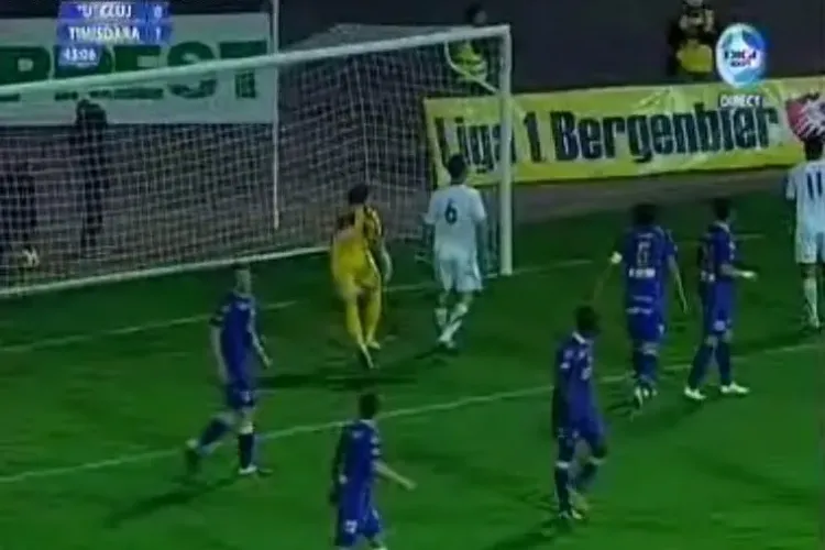 Gol Dan Alexa! U Cluj - Poli Timisoara 0-1 VIDEO