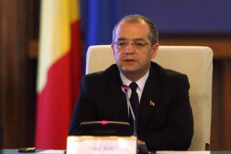 Premierul Emil Boc devine de vineri si ministru interimar al Muncii