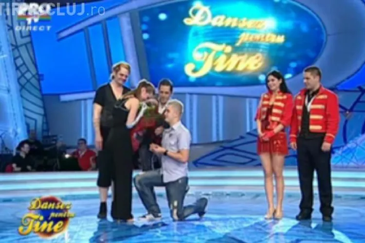 Concurenta de la "Dansez pentru tine" ceruta in casatorie in direct - VIDEO