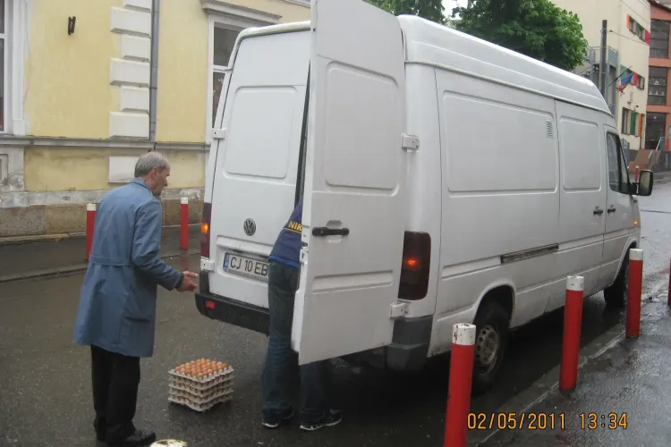 Haos in aprovizionarea firmelor din centrul Clujului! Primaria a aplicat amenzi de 2.100 de lei