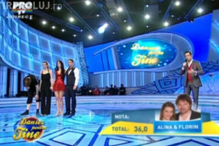 Florin Piersic jr. a parasit concursul Dansez pentru tine! VEZI VIDEO