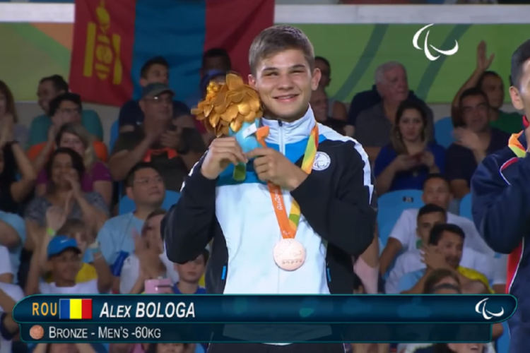 Clujeanul Alex Bologa, campion european la Para Judo - VIDEO