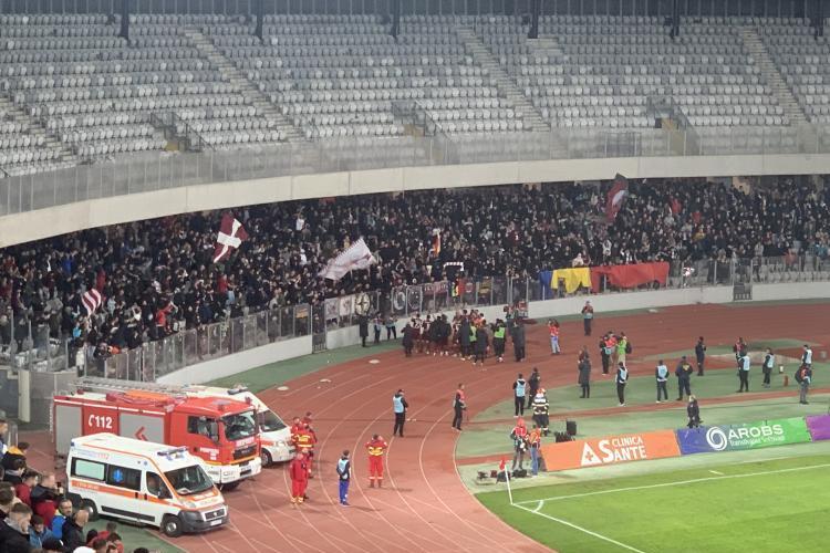 ”Unde e normalitatea?” - Suporterii CFR Cluj cer să fie lăsați în inelul superior al Cluj Arena, la derby -ul cu U Cluj