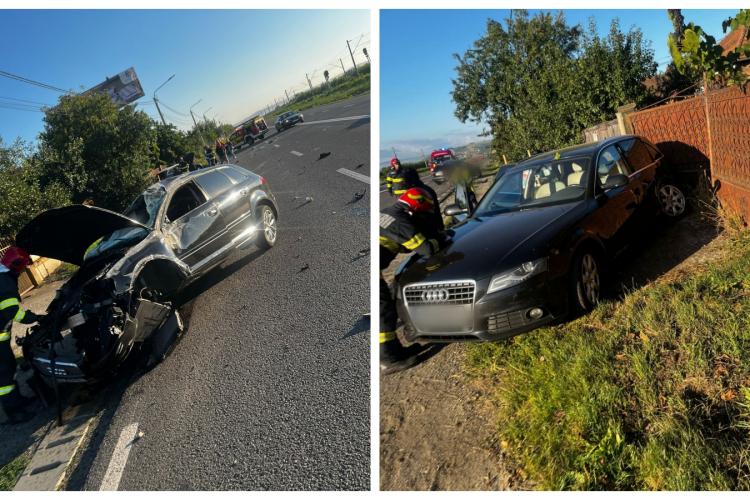 Accidentul de la Jucu a fost filmat dintr-o altă mașină! Autorul a condus ca un inconștient tot drumul - VIDEO