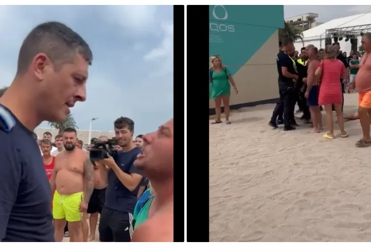 Se cere promovarea jandarmului care a bătut bombardierii cu mâinile goale pe plajă la Costinești - VIDEO