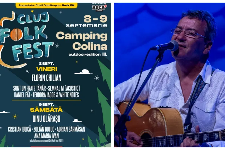 Cluj Folk Fest a pus în vânzare abonamente EARLY BIRD pentru ediția a treia! Cântă Florin Chilian, Dinu Olărașu și clujenii de la Semnal M