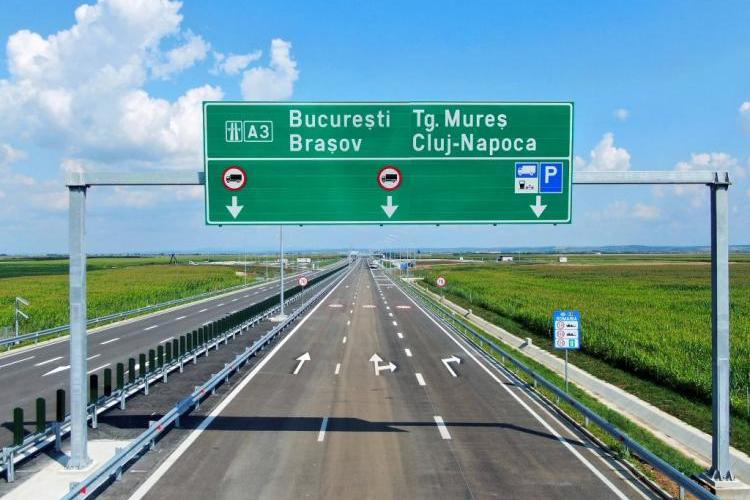 Lucrările la tronsonul de autostradă Cheţani-Câmpia Turzii, la mila vremii. Grindeanu: „Să nu plouă foarte mult, atunci ritmul va fi unul mai scăzut”