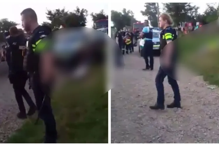 Scene GRAVE într-un sat din Cluj, în plină zi. L-a lăsat lat la pământ și nu mai sufla. Oamenii au ieșit pe străzi și acuză Ambulanța și Poliția – VIDEO