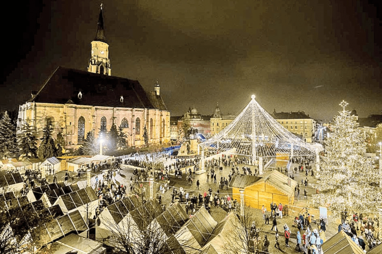 Untold va organiza Târgul de Crăciun de la Cluj, din Piața Unirii