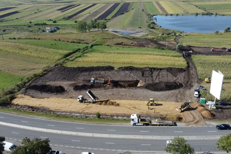 Veste bună! Se lucrează la Drumul Expres Tureni - Autostrada Transilvania, dar constructorii au unele ”bube în cap”  - FOTO