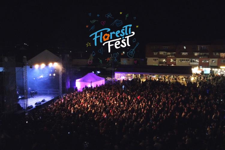 Florești Fest 2023 - Super concerte în Florești cu artiști străini, în perioada 8 -10 septembrie