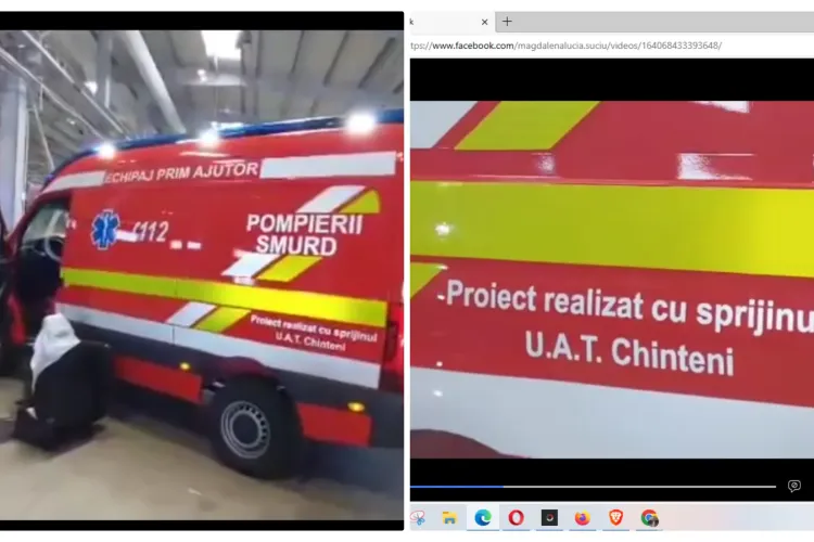 ”Primărița de fier” a Clujului a adunat comunitatea în jurul ei și a cumpărat o autospecială SMURD: ”Va salva vieți. Vă mulțumesc!” - VIDEO