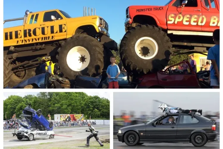 Monster Truck Motor Show, în premieră la Cluj-Napoca! Cel mai incendiar show de mașini va fi organizat în parcarea magazinului Cora