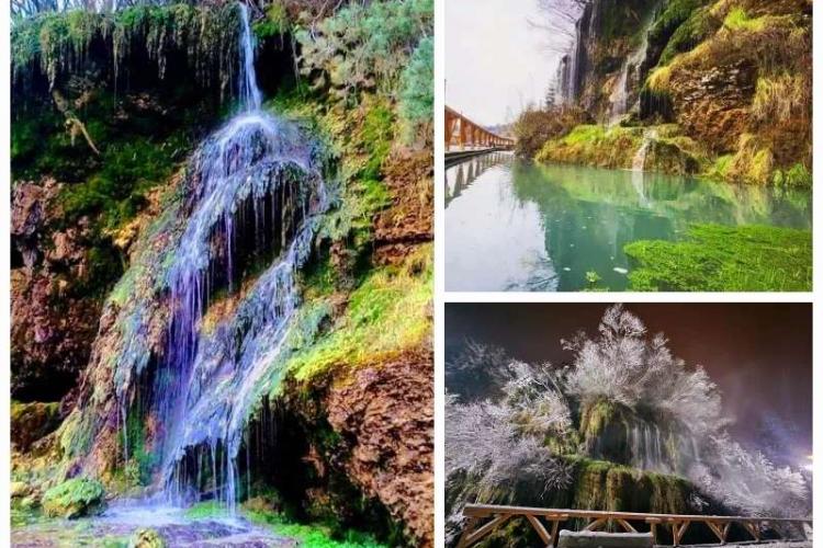 Ardealul are două cascade cu apă termală, singurele din România! Nămolul din aceste zone are proprietăți terapeutice