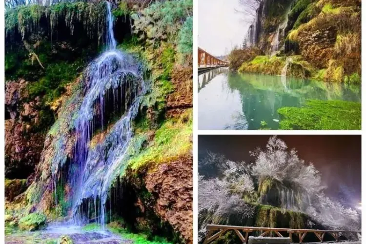 Ardealul are două cascade cu apă termală, singurele din România! Nămolul din aceste zone are proprietăți terapeutice