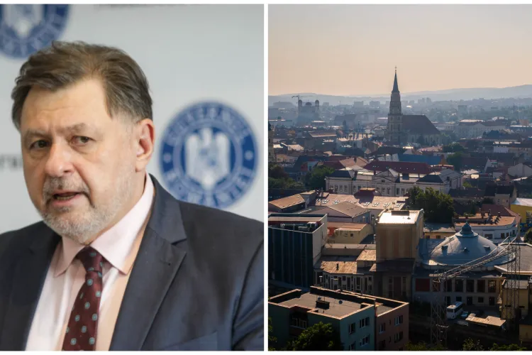 PROTEST pentru demiterea ministrului Sănătății, la Cluj: „Vrem spitale, nu pensii speciale!”