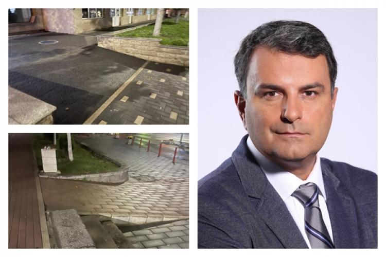 Lucian Mîndruță a remarcat un detaliu văzut în Zalău: ”Nu am mai întâlnit așa ceva în alt oraș din România”