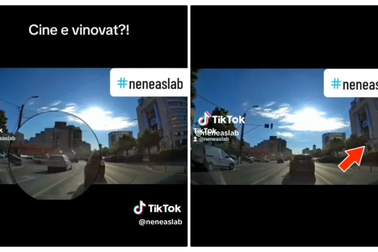 Cluj - Pieton inconștient aleargă pe trecerea de pietoni și e lovit de o mașină: ”Serios, s-a ridicat și a plecat?” - VIDEO