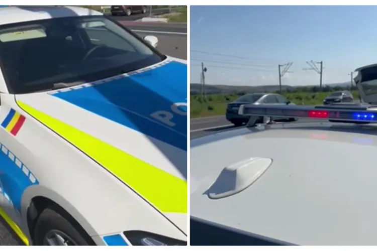 Razie de amploare pe drumurile din Cluj: 200 de vitezomani au fost amendați - VIDEO