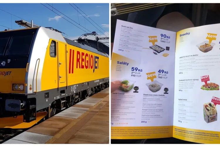 Turist clujean uimit de cum arată trenurile în Cehia: ”Primești apă, dulciuri, ca în avion!” - VIDEO